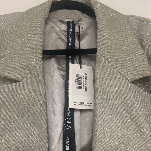 SLA the Label Paloma Blazer in Gold (NWT) - Picture 5 of 9